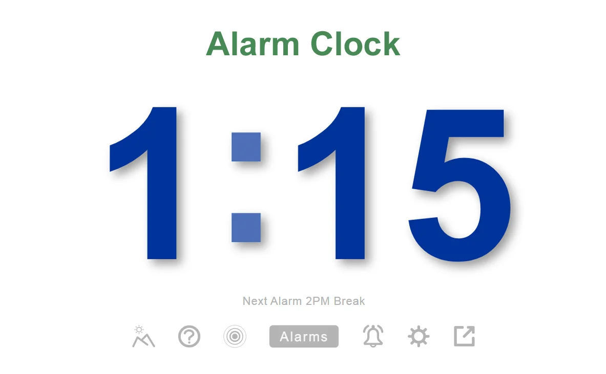 Alarm clock